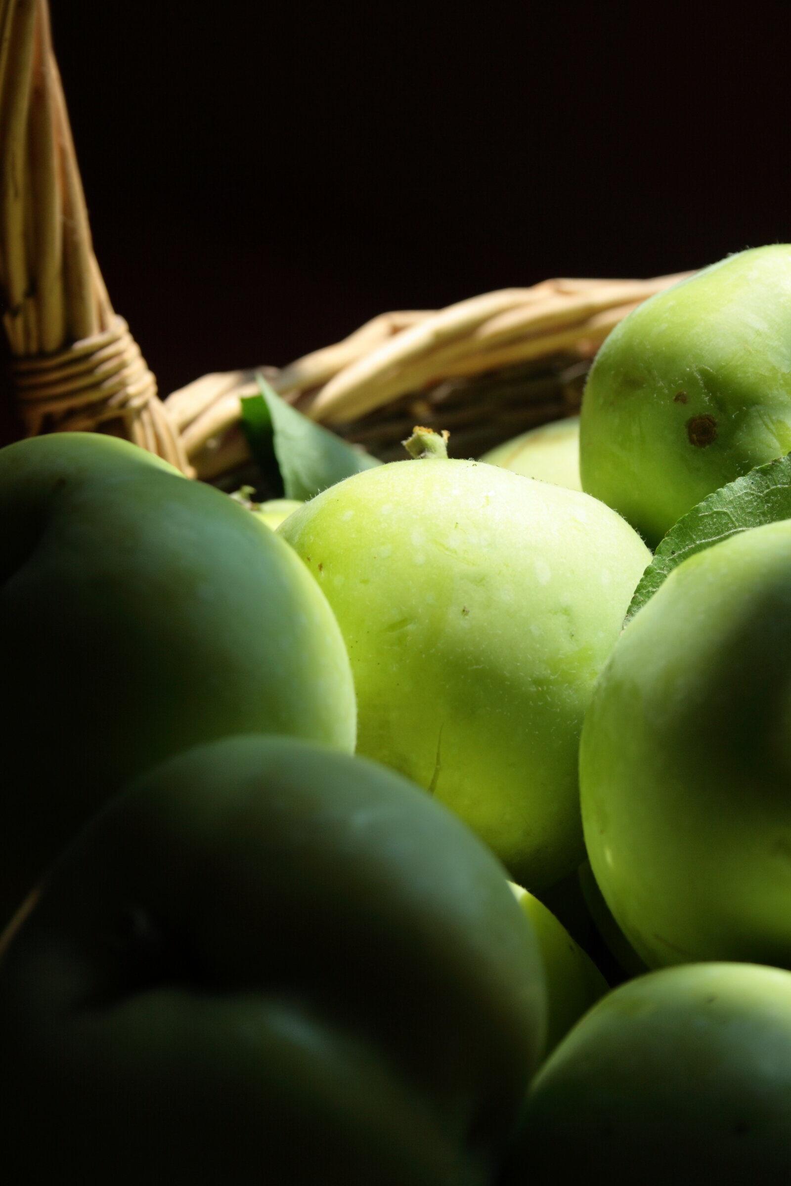 Green apples